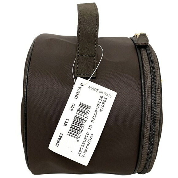 VERSACEGianni Handbag Brown Gold Medusa GV BD5863 NL01 Nylon Canvas GIANNI Van - Picture 2 of 10